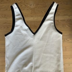 Zara trafaluc collection white sleeveless top